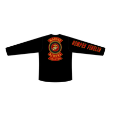 Load image into Gallery viewer, Adult Marine Riders Blackout Long-sleeved T-Shirt