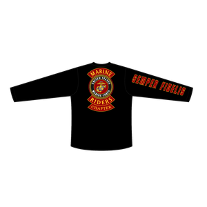 Adult Marine Riders Long-sleeved T-Shirt