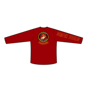 Adult Marine Riders Supporters Long-sleeved T-Shirt