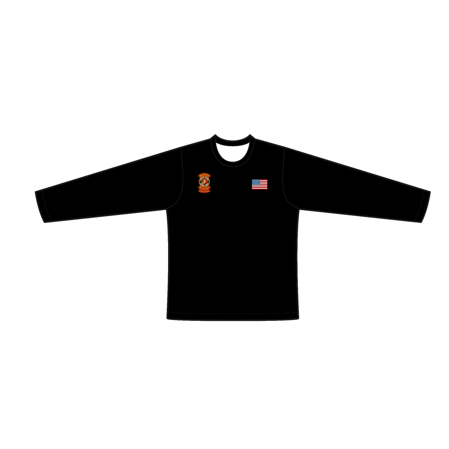 Adult Marine Riders Long-sleeved T-Shirt