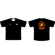 Load image into Gallery viewer, Adult Marine Riders Supporters Blackout Crew Neck T-Shirt