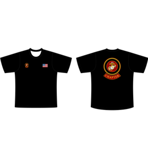 Adult Marine Riders Supporters Blackout Crew Neck T-Shirt