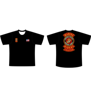Adult Marine Riders Crew Neck T-Shirt