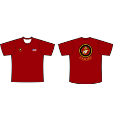 Load image into Gallery viewer, Adult Marine Riders Supporters Blackout Crew Neck T-Shirt