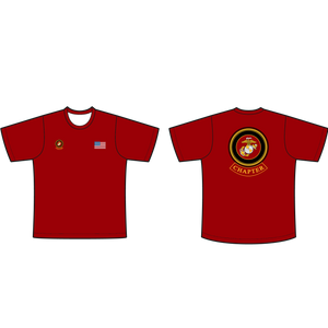 Adult Marine Riders Supporters Blackout Crew Neck T-Shirt