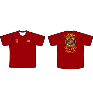 Adult Marine Riders Crew Neck T-Shirt