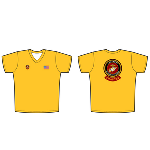 Adult Marine Riders Supporters V-neck T-Shirt