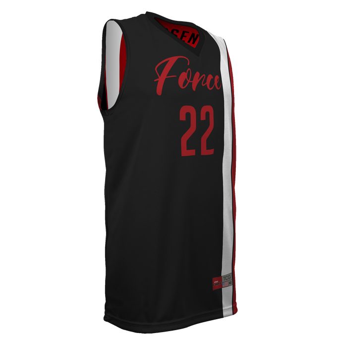 Men's Utah Force Reversible Basketball Jersey