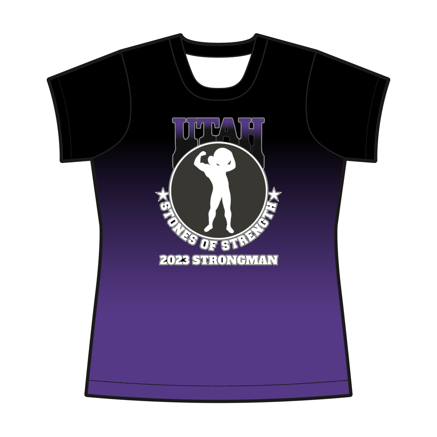 Women's Stones of Strength Athletic Shirt-Public