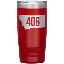 Load image into Gallery viewer, Montana Rebels 406 20oz Tumbler
