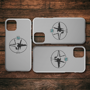 Official South Weber Jets Grey iPhone Case