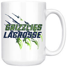 Load image into Gallery viewer, Grizzlies Lacrosse Claw 15oz. Mug