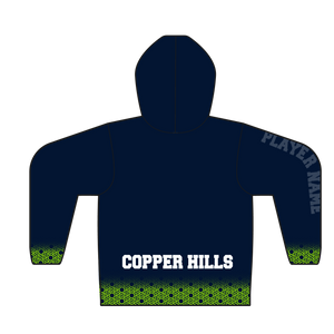 Adult Copper Hills Grizzlies Full-Zip Hoodie Jacket with Custom Printed Liner & Personalization