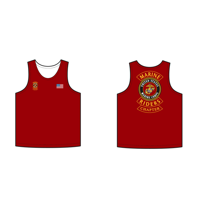 Adult Marine Riders Red Tank