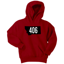 Load image into Gallery viewer, Youth Montana Rebels 406 Hoodie