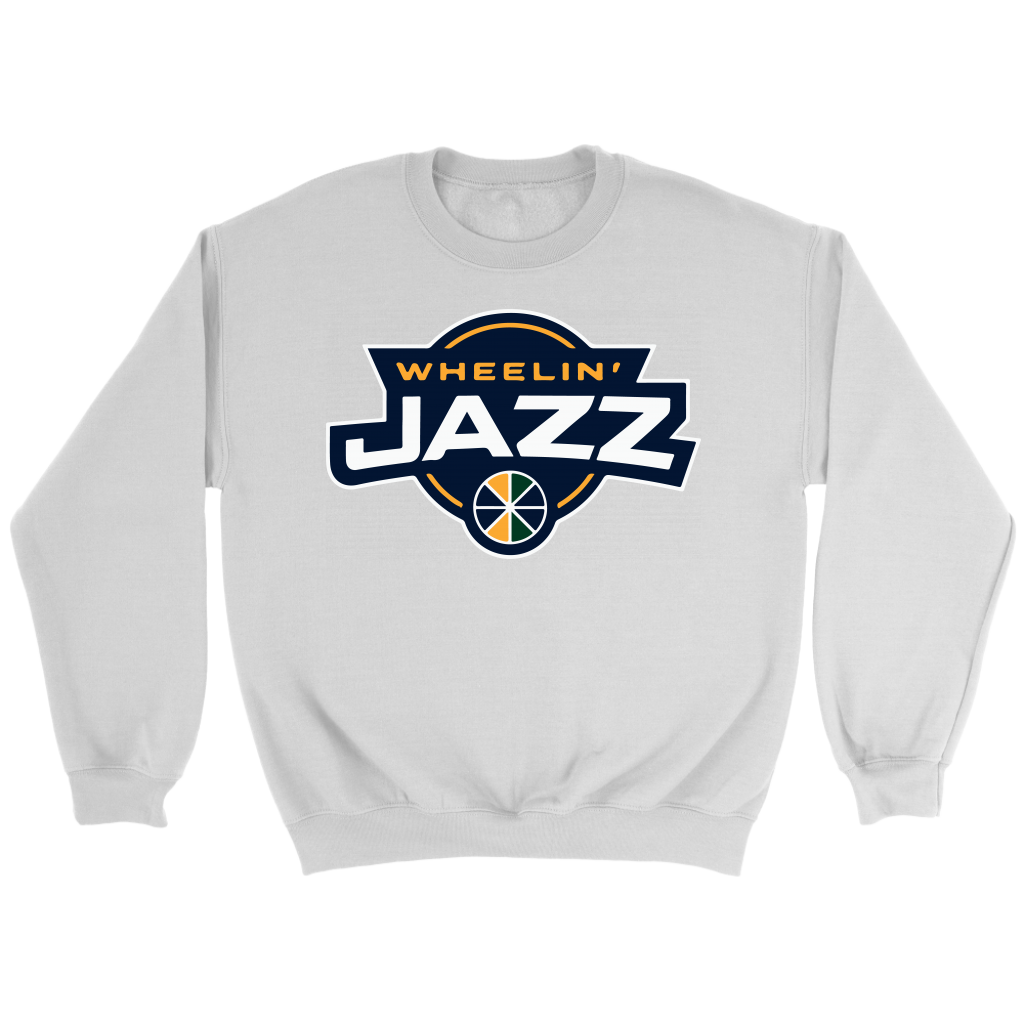 Adult Wheelin' Jazz Sweatshirt