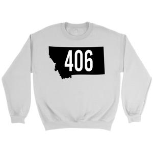 Adult Montana Rebels 406 Sweatshirt