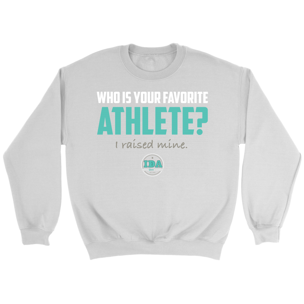 Adult IDA Favorite Athlete Sweatshirt