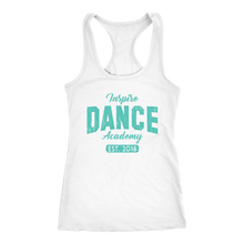 Load image into Gallery viewer, Women&#39;s Inspire Dance Academy Bold Racerback Tank