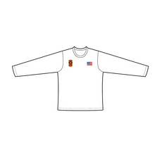 Load image into Gallery viewer, Adult Marine Riders White Long Sleeve T-Shirt (Wasatch Black Out)