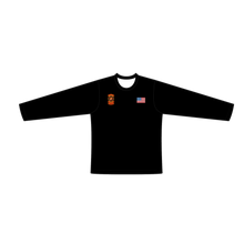 Load image into Gallery viewer, Adult Marine Riders Black Long Sleeve T-Shirt (Wasatch Black Out)