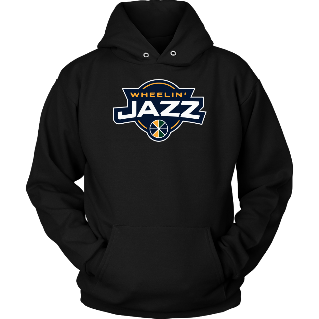 Adult Wheelin' Jazz Hoodie