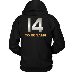 Adult Wheelin' Jazz Personalized Hoodie