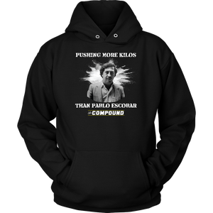 Adult "Pushing More Kilos" Compound Hoodie