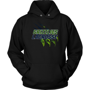 Adult Copper Hills Grizzlies Lacrosse Personalized Hoodie