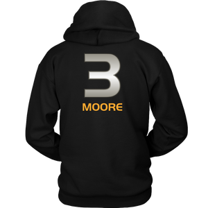 Adult Wheelin' Jazz Personalized Hoodie-MOORE 3