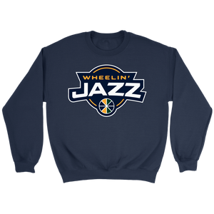 Adult Wheelin' Jazz Sweatshirt