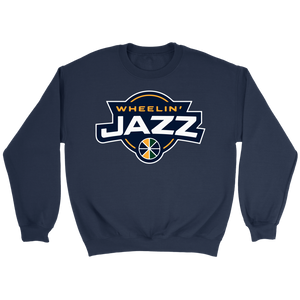 Adult Wheelin' Jazz Personalized Sweatshsirt