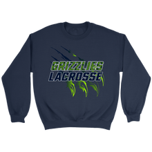 Load image into Gallery viewer, Adult Copper Hills Grizzlies Lacrosse Personalized Sweatshirt