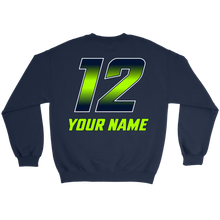 Load image into Gallery viewer, Adult Copper Hills Grizzlies Lacrosse Personalized Sweatshirt