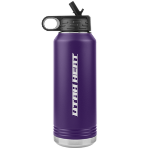 Utah Heat 32oz Water Bottle Tumbler