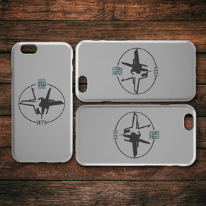 Official South Weber Jets Grey iPhone Case