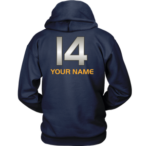 Adult Wheelin' Jazz Personalized Hoodie