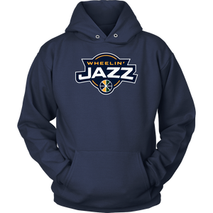 Adult Wheelin' Jazz Hoodie