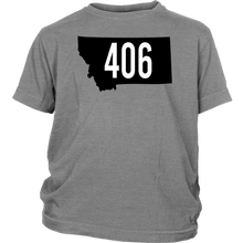 Load image into Gallery viewer, Youth Montana Rebels 406 T-Shirt