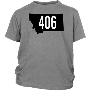 Youth Montana Rebels 406 T-Shirt