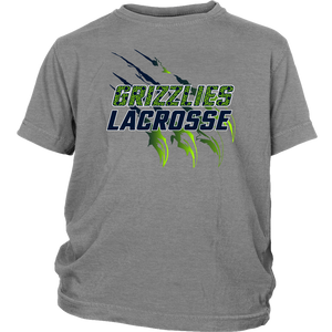 Youth Copper Hills Grizzlies Lacrosse Personalized T-Shirt