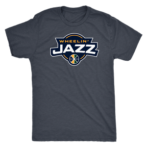 Men's Wheelin' Jazz Personalized T-Shirt