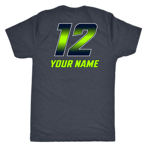 Men's Triblend Copper Hills Personalized T-Shirt