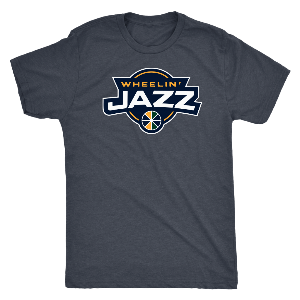 Men's Wheelin' Jazz Triblend T-Shirt