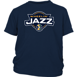 Youth Wheelin' Jazz Personalized T-Shirt