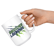 Load image into Gallery viewer, Grizzlies Lacrosse Claw 15oz. Mug