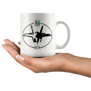 Official South Weber Jets Mug (White)