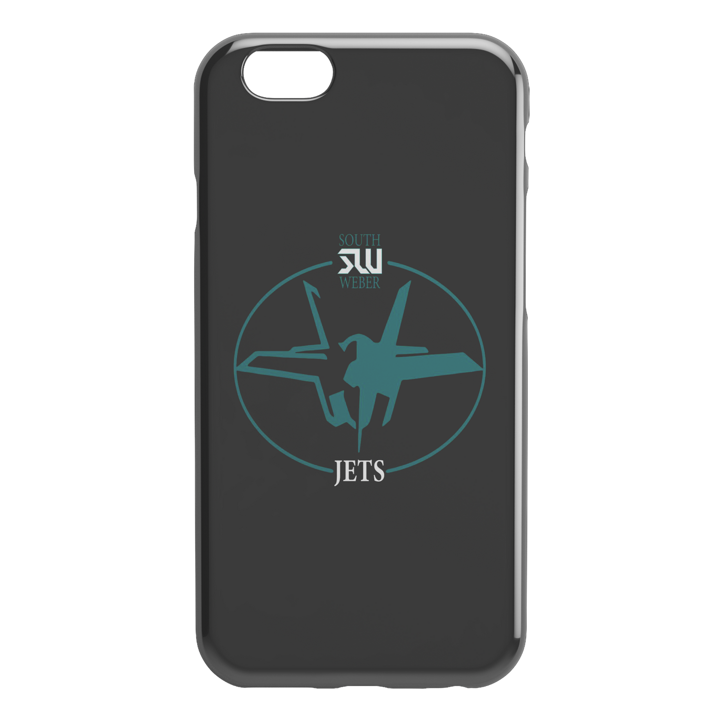Official South Weber Jets Black iPhone Case