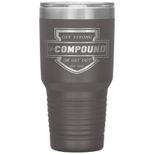 Load image into Gallery viewer, The Compound Badge 30 Ounce Tumbler
