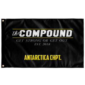 The Compound - Antarctica Chapter Wall Flag